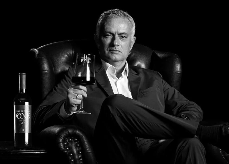 Jose Mourinho launches his new wine, 'The Special One'.