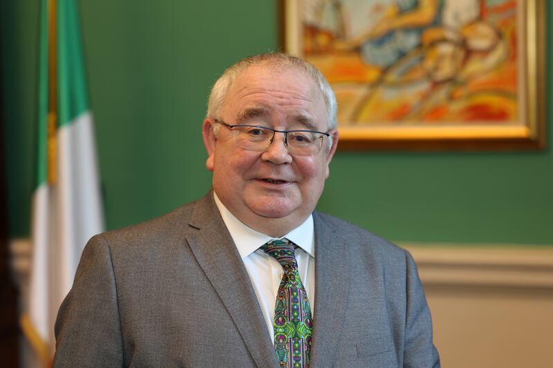 OWL wisdom: Ceann Comhairle Seán Ó Fearghaíl. Photograph: Nick Bradshaw for The Irish Times