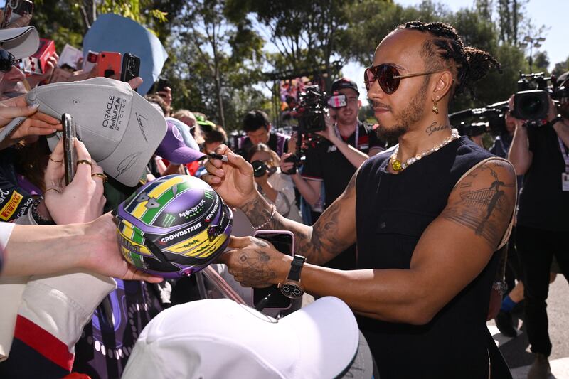 British driver Lewis Hamilton has also been critical of the FIA. Photograph: William West/Getty Images