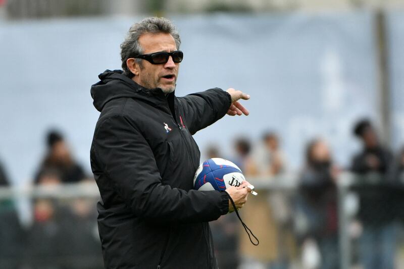 Fabien Galthié has spent three years building up France's impressive squad depth. Photograph: Gaizka Iroz/AFP via Getty Images 