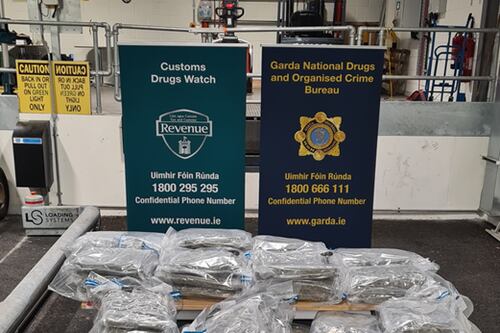 Cannabis: Almost €3.7 million worth of drug seized by gardaí in Wexford and Dublin
