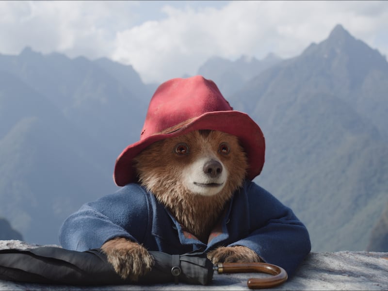 Paddington (voiced by Ben Whishaw) in Paddington in Peru. Photograph: Studiocanal