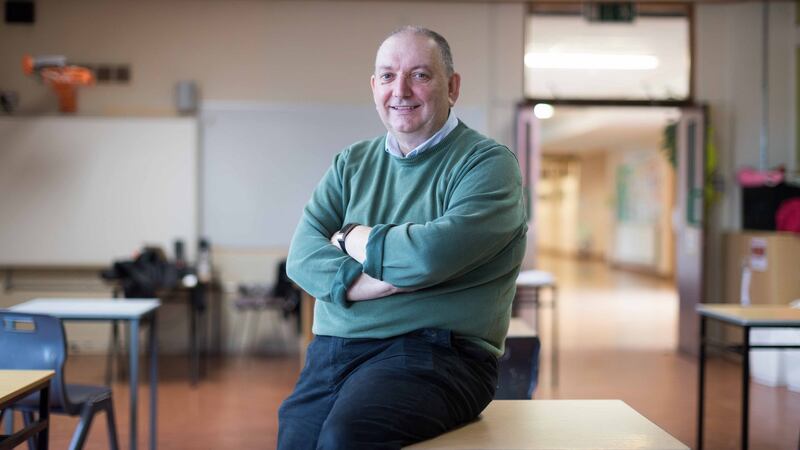 Dominic Haugh, a history teacher at St Patrick’s Comprehensive in Shannon, Co Clare. Photograph: Eamon Ward