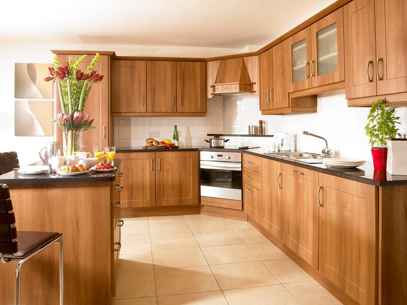 Self-catering kitchen in Dunmore House