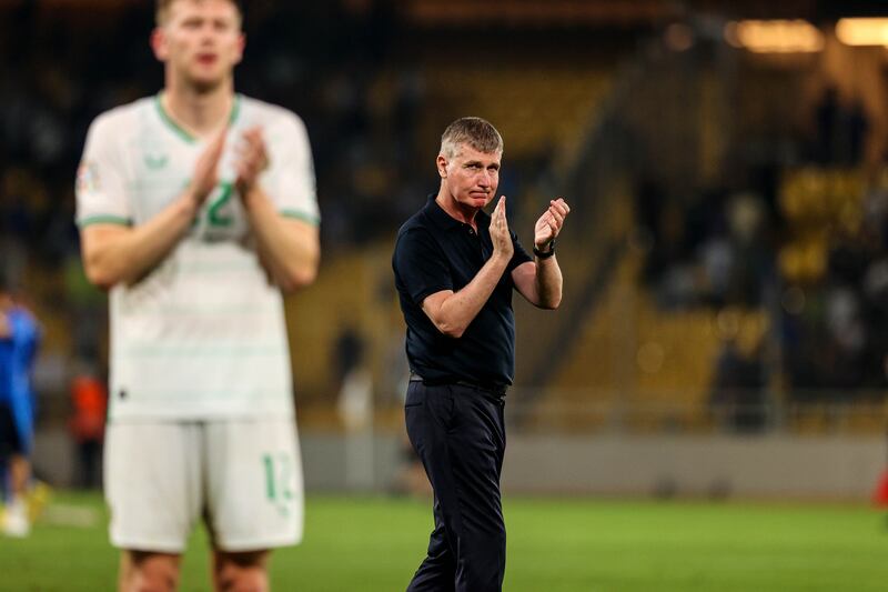 Ireland's manager Stephen Kenny. Photograph: Ryan Byrne/Inpho