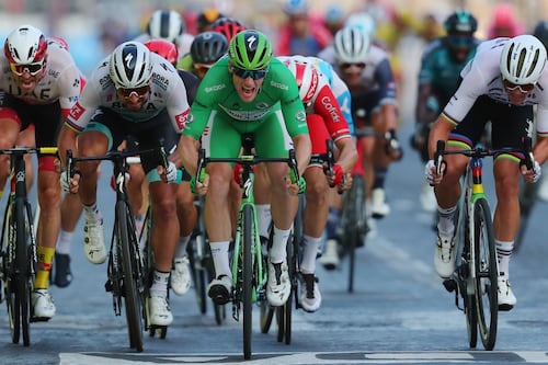 ‘I never thought I’d be good enough’  – Sam Bennett clinches Tour de France green jersey