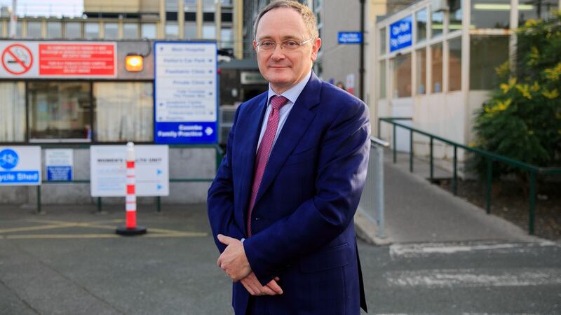 Prof Michael O’Connell, master of the Coombe Women & Infants University Hospital  on Cork Street, Dublin. Photograph: Gareth Chaney/Collins