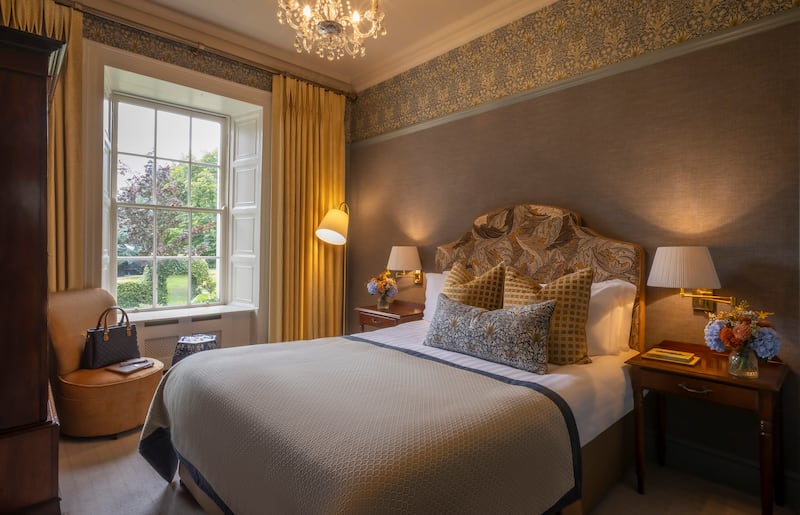 A bedroom Barberstown Castle, Co Kildare