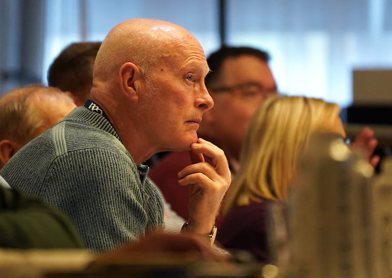 Noel McCaffrey at GAA Congress. Photograph: Leah Scholes/Inpho