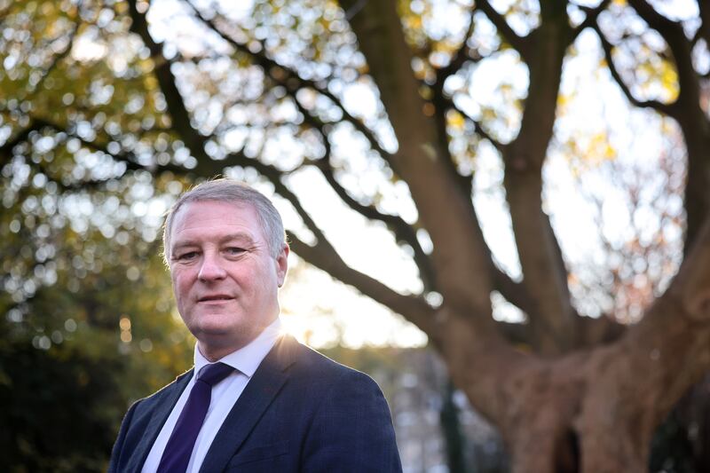 Martin Kenny said creating a transport police unit would be one of Sinn Féin's "first priorities in the first year of government". Photograph: Dara Mac Dónaill 







