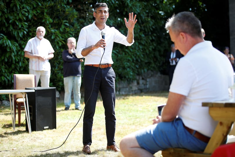 Rishi Sunak has demonstrated a command of detail and clear view of the global economic environment in which Britain is obliged to operate. File photograph: Getty Images