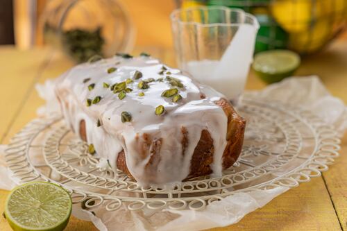 A blast of Turkish Delight for a Persian Love Cake with a difference