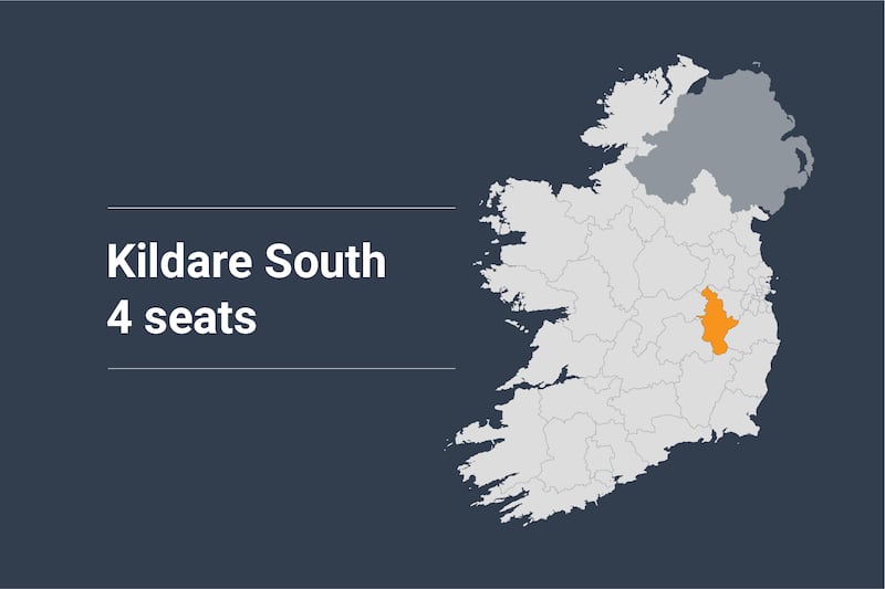 Kildare South Constituency map