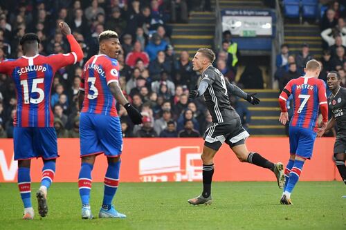 Leicester City keep rolling on with win over Crystal Palace