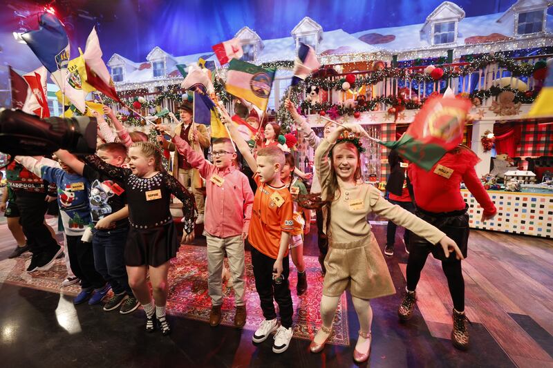 The County Parade on Late Late Toy Show. Photograph: Andres Poveda