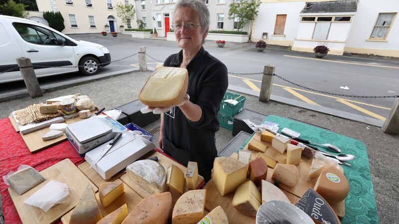 Elizabeth Bradley of Carlow  Farmhouse Cheese. Photograph: Nick Bradshaw