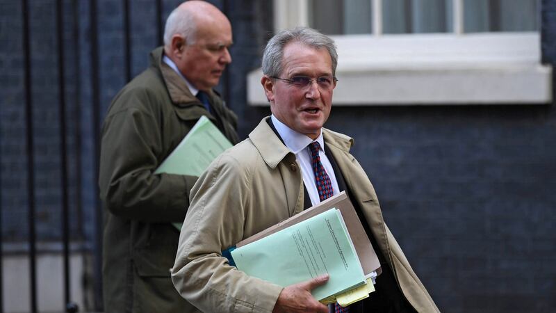 Conservative MP  Owen Patterson: referenced Michael Collins in a speech. Photograph: EPA/NEIL HALL