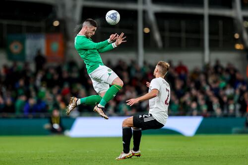 Séamus Coleman injury keeps Matt Doherty in frame for Ireland’s qualifier against France