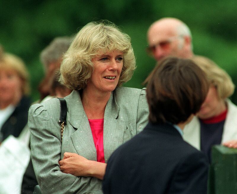 Camilla Parker-Bowles at Smith's Lawn, Windsor in 1992. Photograph: Neil Munns