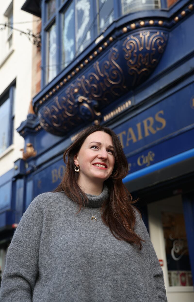 Louisa Earls of Books Upstairs on D’Olier Street. Photograph: Bryan O’Brien