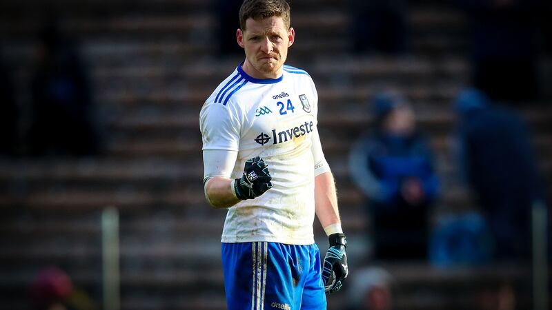 Monaghan’s Conor McManus. Photograph: Tommy Dickson/Inpho