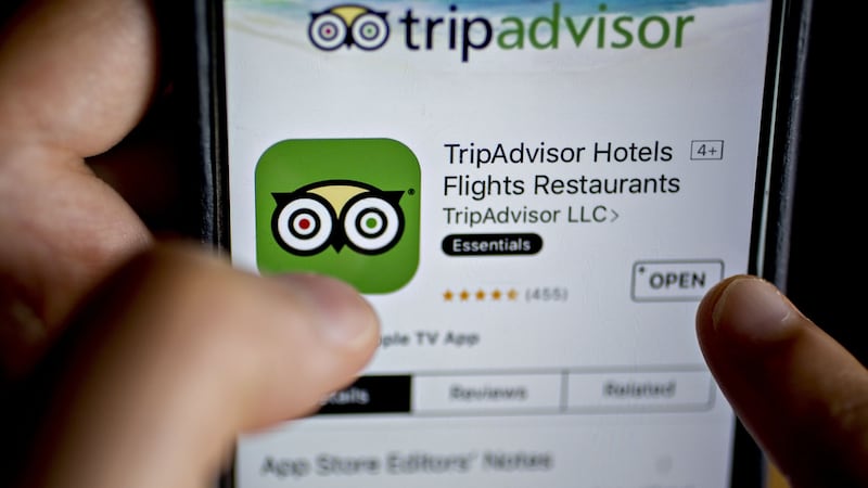 TripAdvisor: It’s best to take all reviews on the site with a pinch of salt. Photograph: Andrew Harrer/Bloomberg via Getty Images