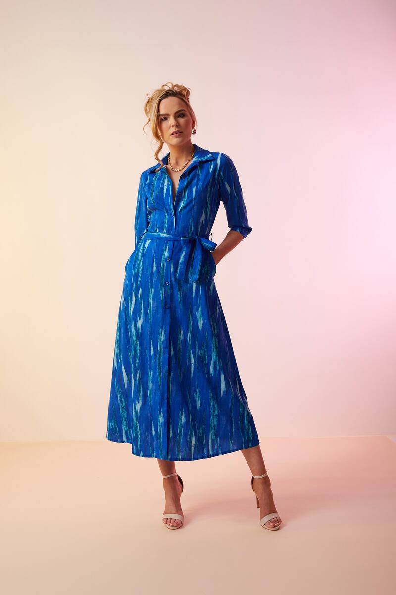 Blue dress, €49.95 from iclothing.com