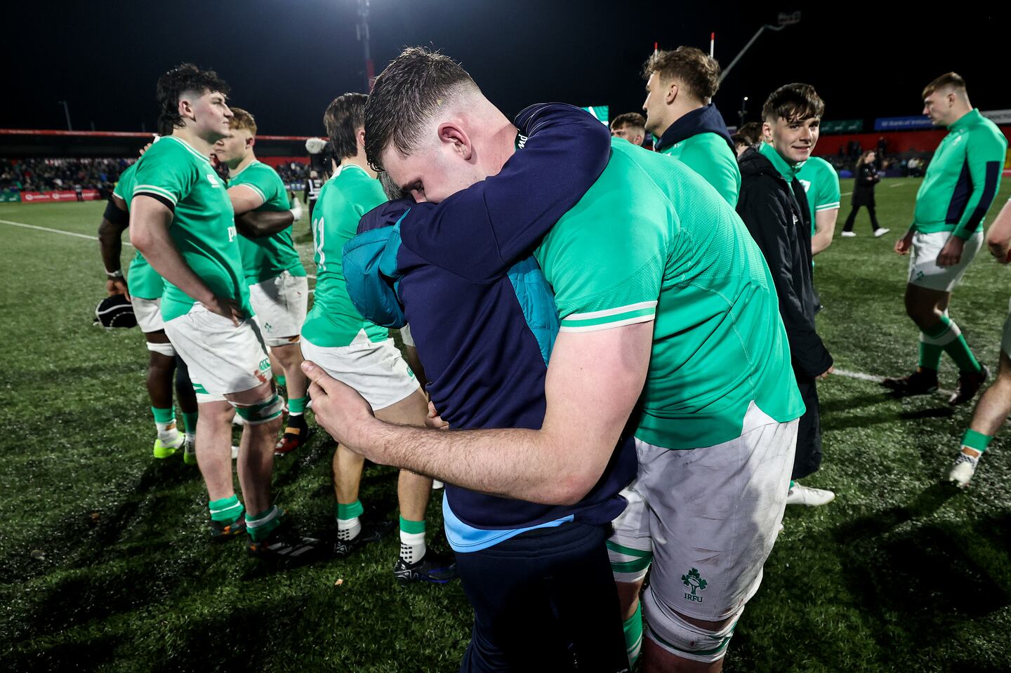 Ireland 36 Scotland 0 (FT) England win U20s Six Nations crown despite