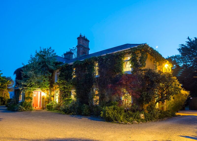 Carrig House at night