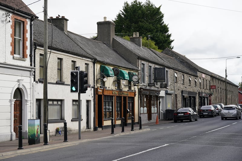 The fatal incident happened after some people were ejected from the Bellyard pub on Dublin Road, Monasterevin. Photograph: Niall Carson/PA Wire