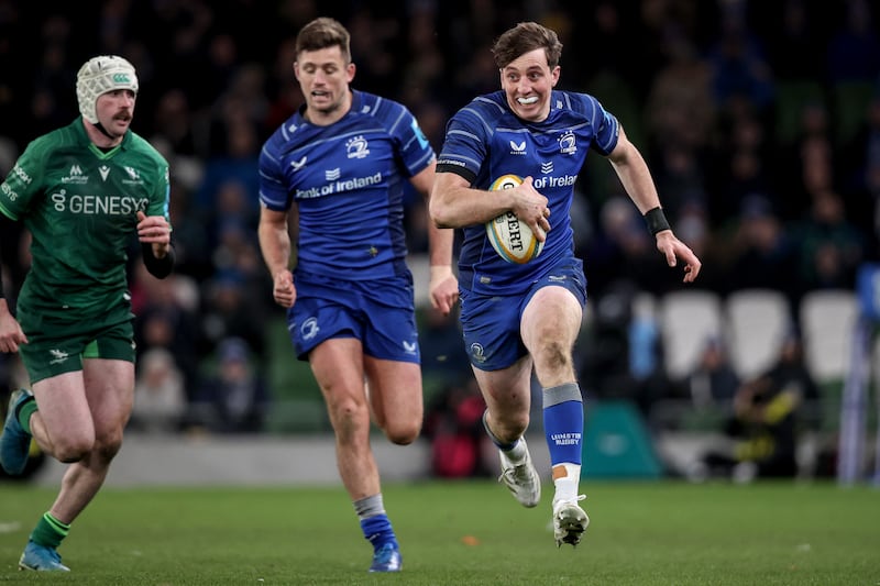 Leinster and Ireland's Charlie Tector. Photograph: Ben Brady/Inpho