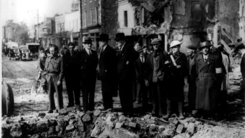 The impact of the bomb blast was catastrophic: 28 people were killed, 90 injured and 300 houses were destroyed, leaving 400 people homeless. File photograph: The Irish Times