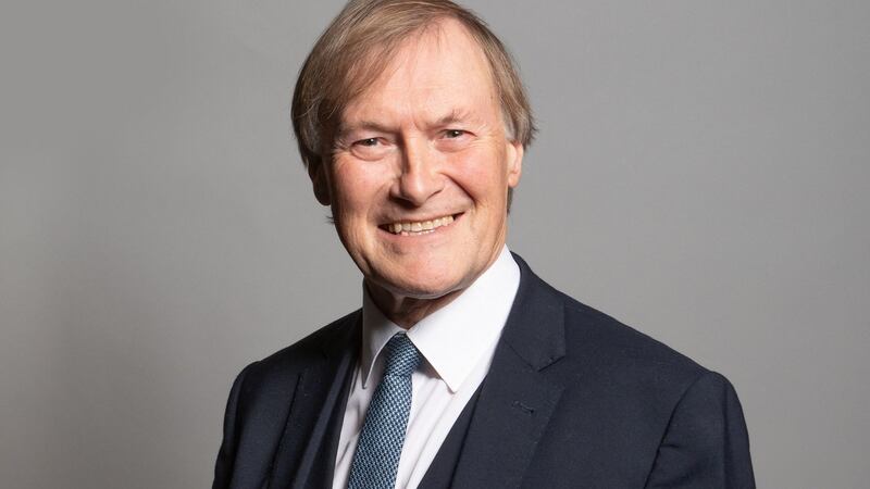 Murdered Conservative MP for Southend West David Amess was stabbed more than 20 times. Photograph:  Getty Images