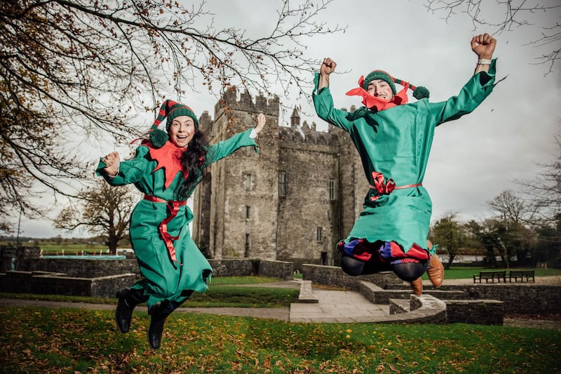 Christmas at Bunratty Castle. Photograph: Brian Arthur