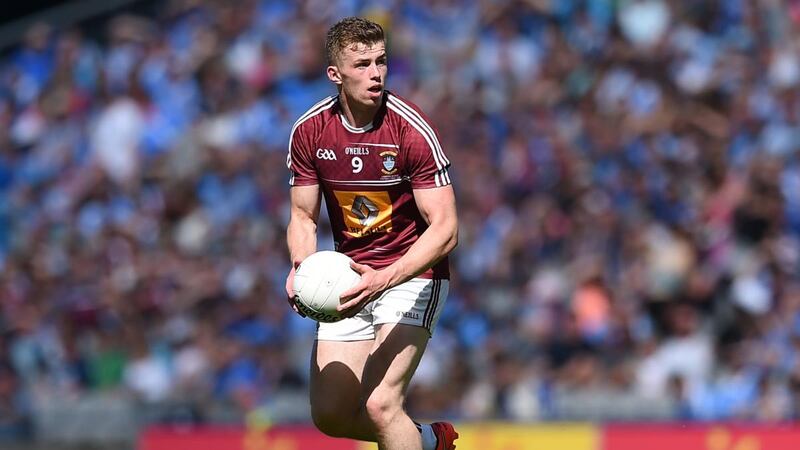 Ger Egan made his senior debut with Westmeath in 2010. Photograph: Tommy Grealy/Inpho