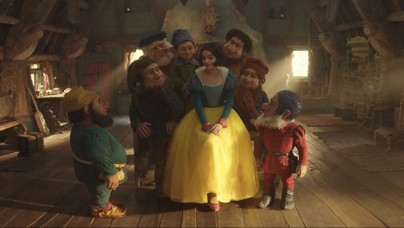 Rachel Zegler in Snow White, directed by Marc Webb