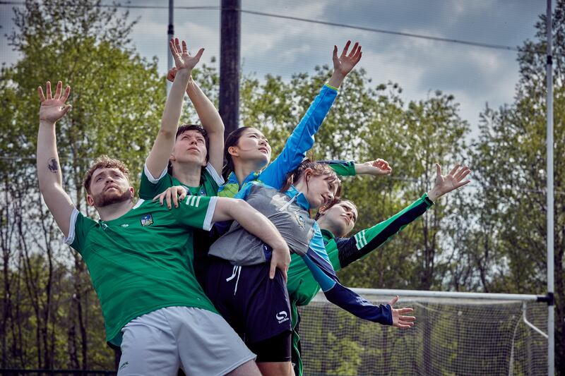 Abú, a film that celebrates the formation of a strong team, was created by choreographer Fearghus Ó Conchúir and filmmaker Luca Truffarelli, with music by Murli Bo. Photograph: Maurice Gunning