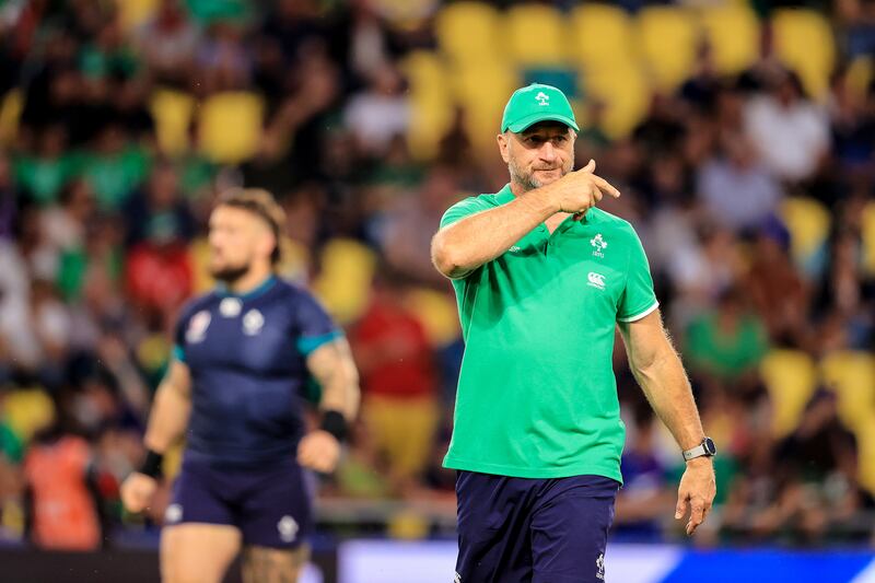 Ireland's attack coach Mike Catt. Photograph: Dan Sheridan/Inpho