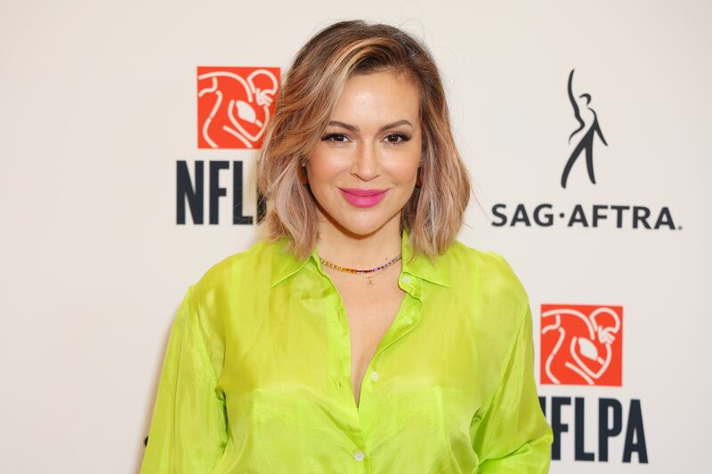 Alyssa Milano: Arguably the most graphic demonstration of the anger directed at her over her GoFundMe page can be gleaned by those who donated $5 just so they could do so under offensive pseudonyms. Photograph: Leon Bennett/Getty