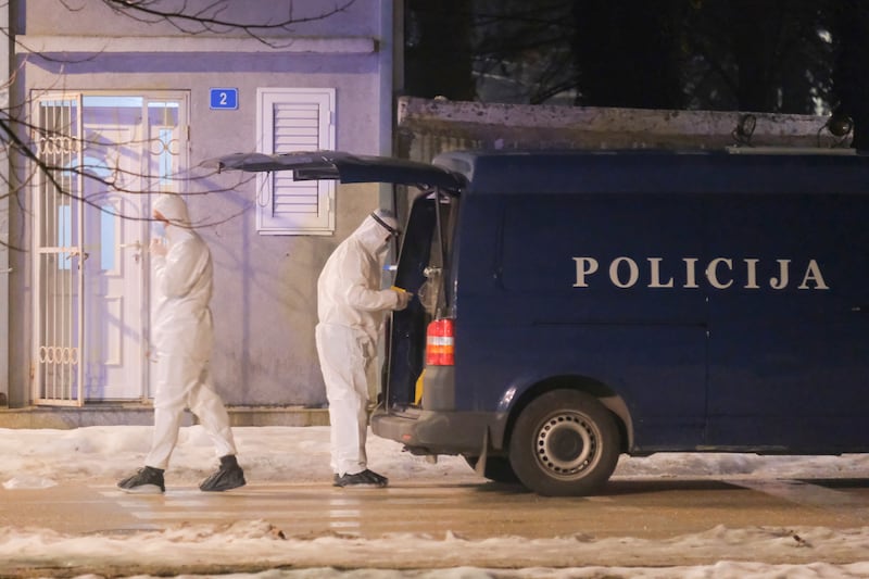 The gunman opened fire in a bar, reportedly following a brawl. Photograph: Risto Bozovic/AP