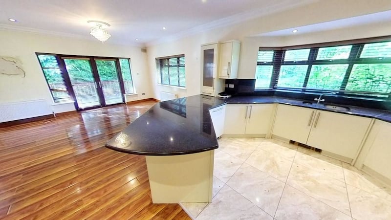 The kitchen at 10 Coldwater Lakes