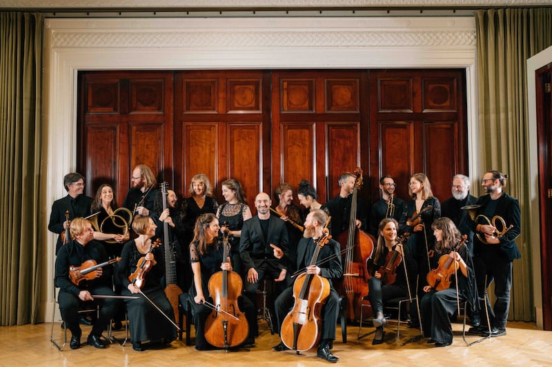 The Irish Baroque Orchestra. Photograph: Pawel Bebenca 