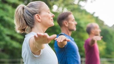 Women in their 30s are advised to do at least 150 minutes a week of moderate exercise