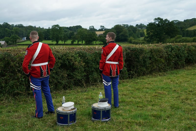 Twelfth of July celebrations in Killylea in Co. Armagh. Photograph: Enda O'Dowd