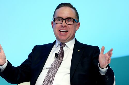 Governments ‘to insist’ on vaccines for flying, says Qantas boss