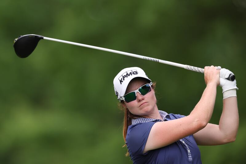 Leona Maguire: looking to win first Major. Photograph: Christian Petersen/Getty Images