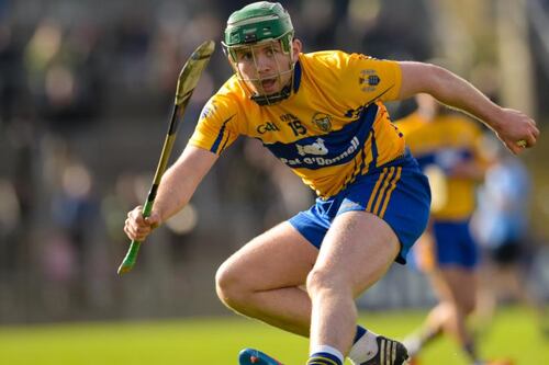 Clare hurler Aron Shanagher out for 2018 with cruciate injury