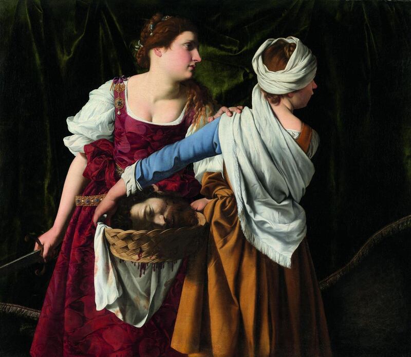 Orazio Gentileschi’s Judith and Her Maidservant with the Head of Holofernes (1608/09)