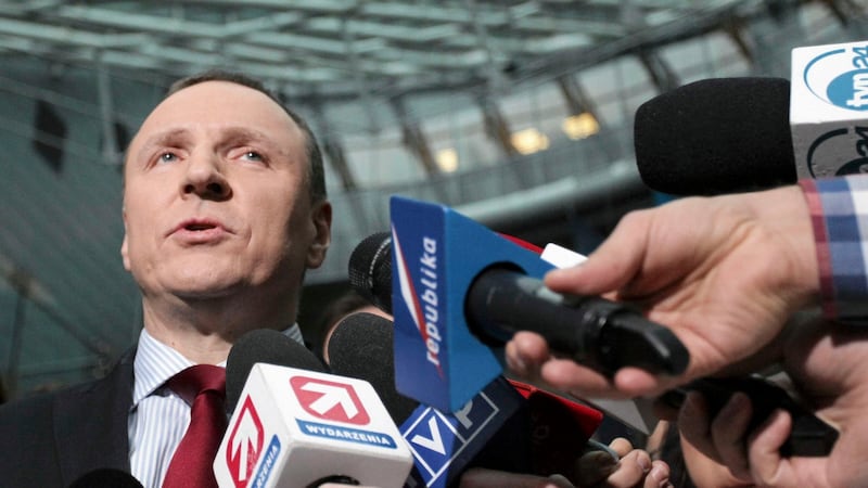 Director general of Poland’s national broadcaster TVP, Jacek Kurski, who has close ties to the country’s ruling Law and Justice party. File photograph: Reuters/Slawomir Kaminski/Agencja Gazeta