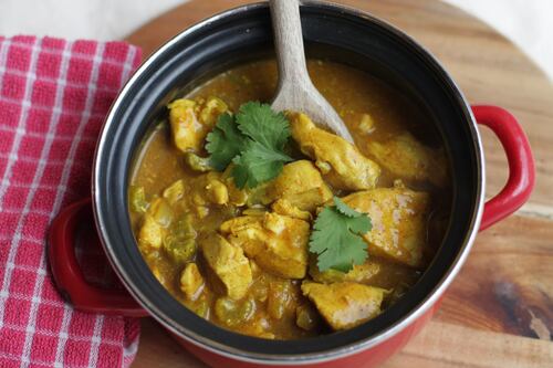 Chicken curry in a hurry